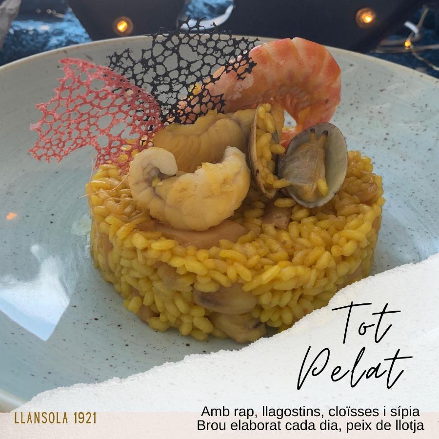 Hotel Restaurant Llansola Sant Carlos de la Ràpita Eksteriør bilde